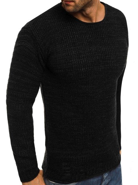 BREEZY 9022 Мъжки пуловер черен
