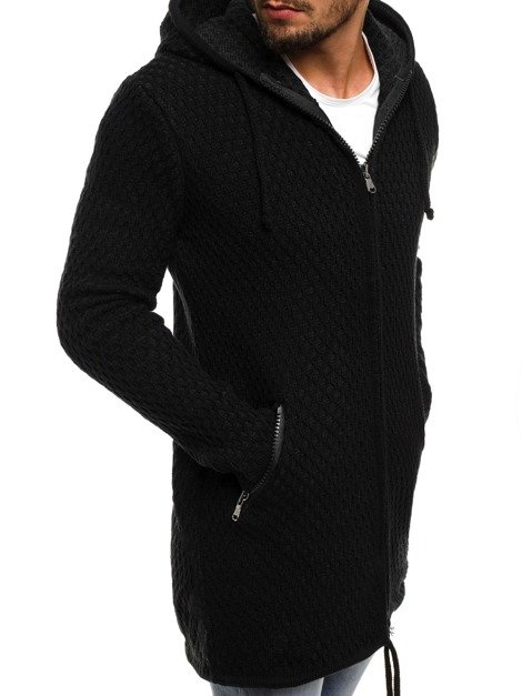 BREEZY B9041S Мъжки пуловер черен