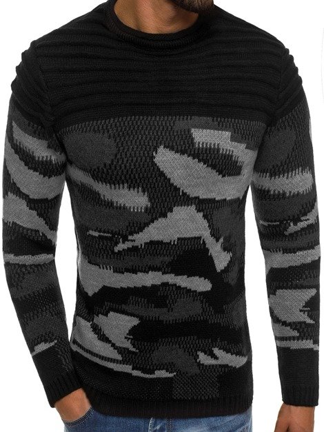 MADMEXT 2038S Мъжки пуловер черен