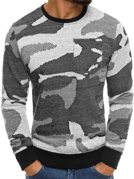 MECHANICH 2021 Мъжки пуловер сив