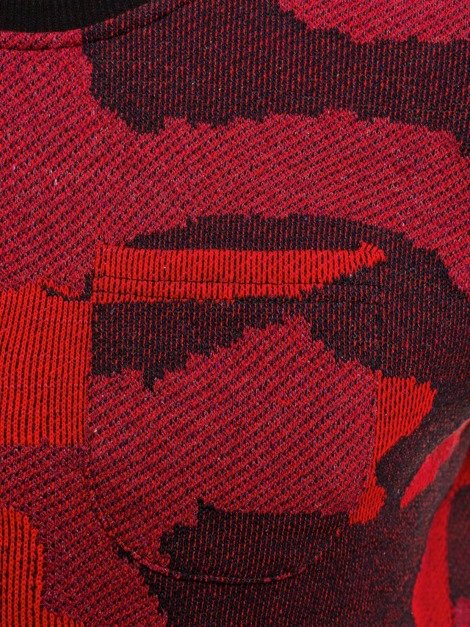 MECHANICH 2021 Мъжки пуловер червен