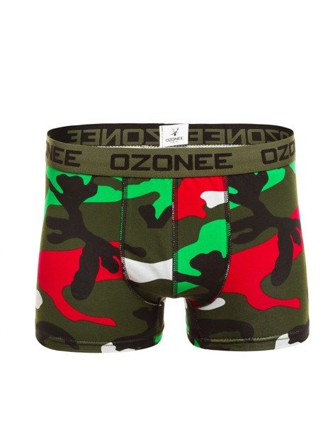OZONEE 0953 Мъжки боксерки цветно-камуфлажни