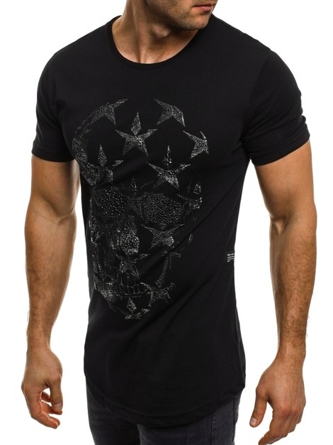 OZONEE 301 Мъжка тениска черна