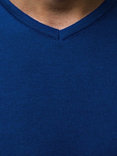 OZONEE B/2390 Мъжки пуловер син