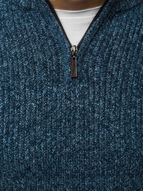 OZONEE HR/1811 Мъжки пуловер син