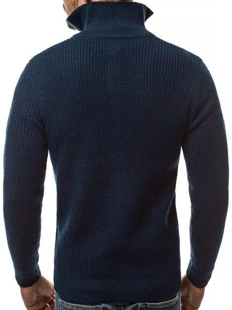 OZONEE HR/1811 Мъжки пуловер тъмносин
