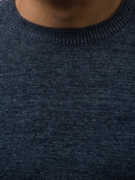 OZONEE HR/1833 Мъжки пуловер тъмносин