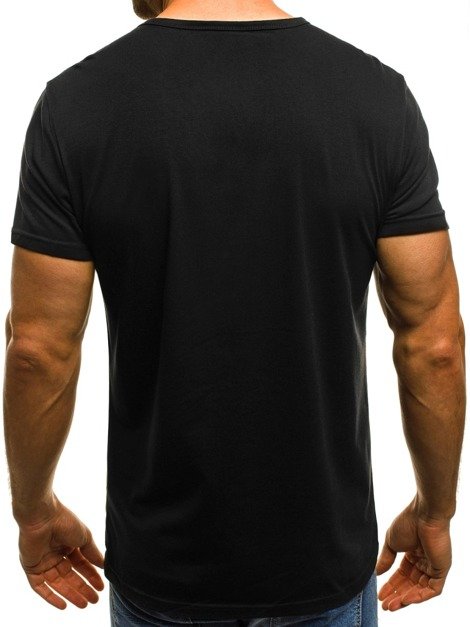 OZONEE JS/SS360 Мъжка тениска черна