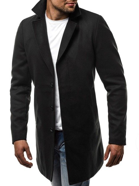 OZONEE N/5438 Мъжко палто черно