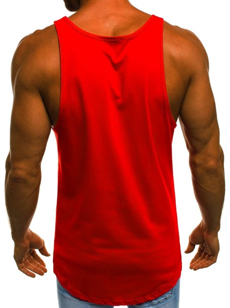 OZONEE O/1188 Мъжка тениска червена