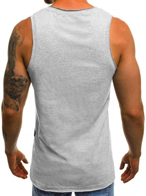 OZONEE O/1205 Мъжка тениска сива