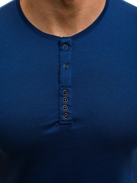 OZONEE O/181157 Мъжка тениска индиго