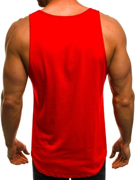 OZONEE O/181481 Мъжка тениска червена