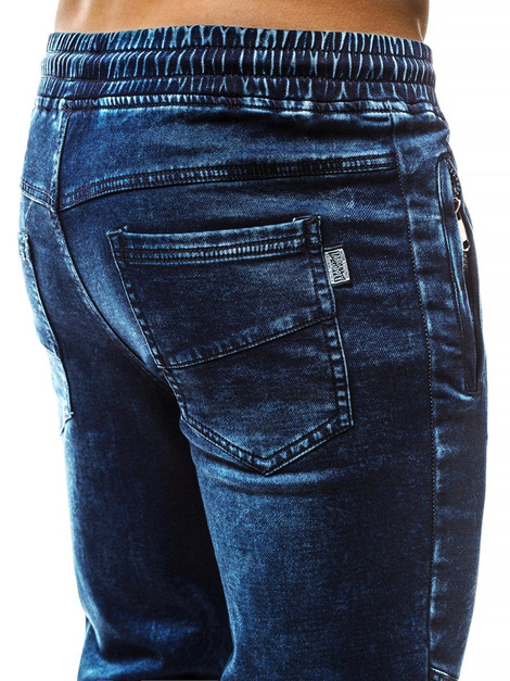 OZONEE RF/HY265 Мъжки панталони JOGGER сини