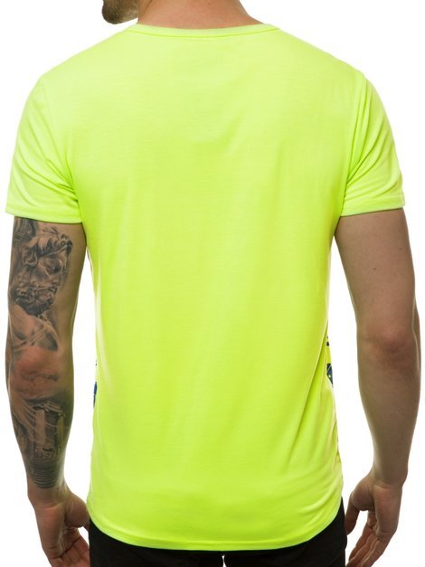 Мъжка тениска зелена OZONEE JS/SS10963