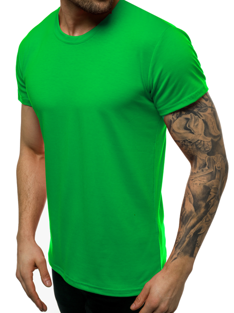 Мъжка тениска зелено OZONEE JS/712005 