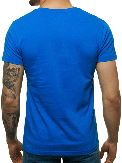Мъжка тениска синя OZONEE O/1171