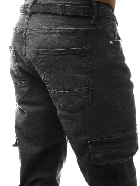 Мъжки панталони черни OZONEE O/B4967