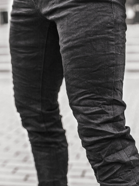 Мъжки панталони черни OZONEE V/1976