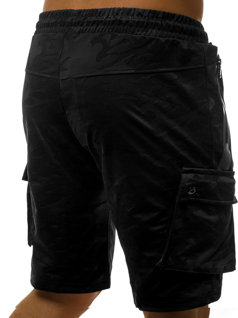 Мъжки панталонки черни O/33919Z