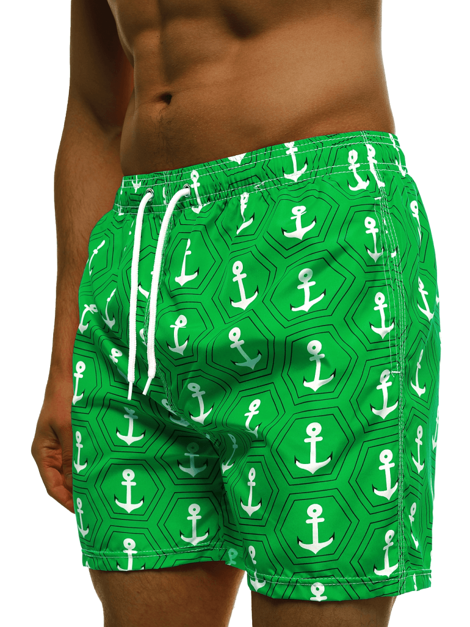Мъжки плувни шорти зелено OZONEE JS/ST071