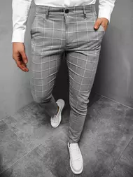 Мъжки панталони сиво OZONEE DJ/5522