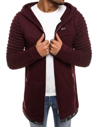 BREEZY B9029S Мъжки пуловер бордо