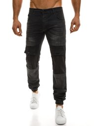 OTANTIK 828 Мъжки панталони JOGGER черни