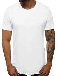 OZONEE B/181227 Мъжка тениска бяла