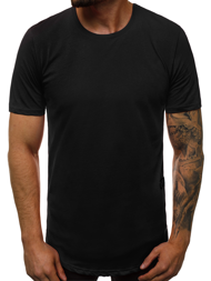 OZONEE B/181227 Мъжка тениска черна