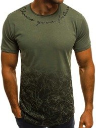 OZONEE B/181597 Мъжка тениска зелена