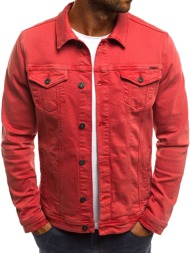 OZONEE B/5002X Мъжко джинсово яке червено
