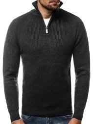 OZONEE HR/1811 Мъжки пуловер черен