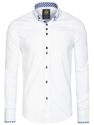 RAW LUCCI 776 Мъжка риза бяла