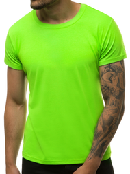 Мъжка тениска светлозелено OZONEE JS/712005/31