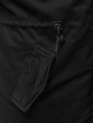 Мъжко яке черно OZONEE O/5578Z