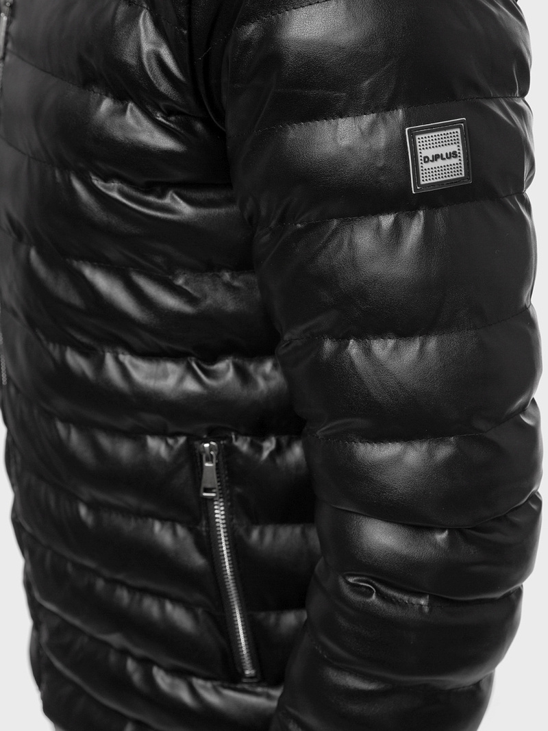 Мъжко яке черно OZONEE O/9025