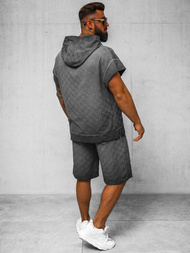 Мъжки спортен екип черен OZONEE O/3C113/9