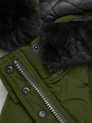 Дамско яке каки OZONEE O/W377