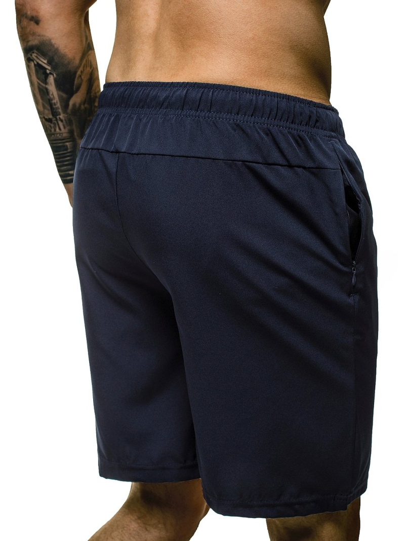 Мъжки плувни шорти тъмносиньо OZONEE JS/HH037/4