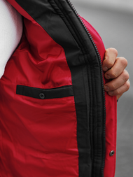 Мъжко яке черна OZONEE N/7330Z