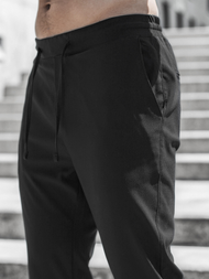 Мъжки панталони чино черни OZONEE DJ/5574