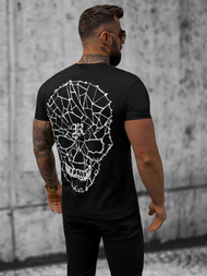 Мъжка тениска черен OZONEE NB/MT3027