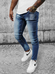 Мъжки дънки синьо OZONEE NB/MP0021BZ