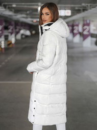 Дамско яке бял OZONEE JS/5M3233/281