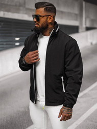 Мъжко softshell яке черна OZONEE JS/5M3105/392Z