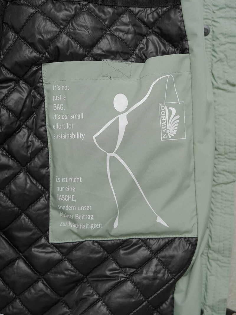 Дамско яке ментова OZONEE O/W377Z