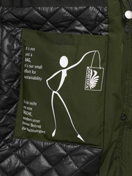 Дамско яке каки OZONEE O/W377Z