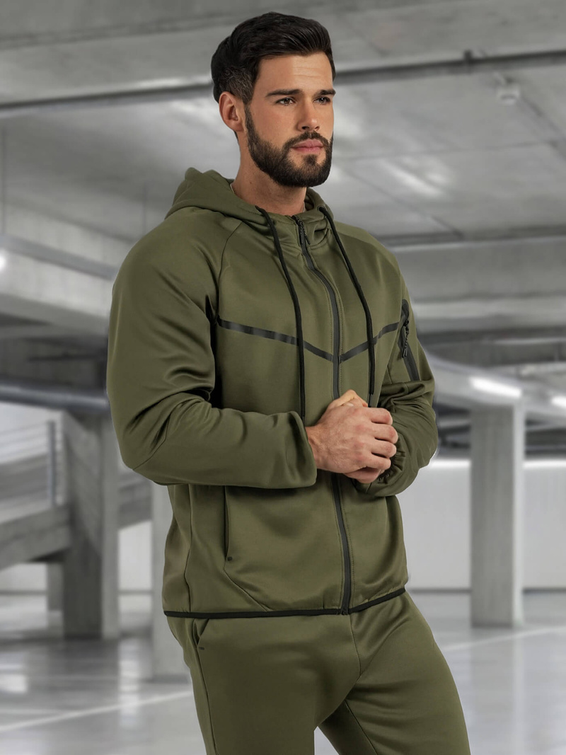 Мъжки спортен екип каки OZONEE JS/8C1966/29