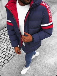 Мъжко яке тъмнсиня OZONEE JS/M8103